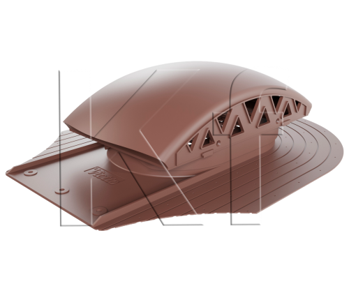 Кровельный вентилятор (Черепаха) Viotto для плоской кровли при монтаже